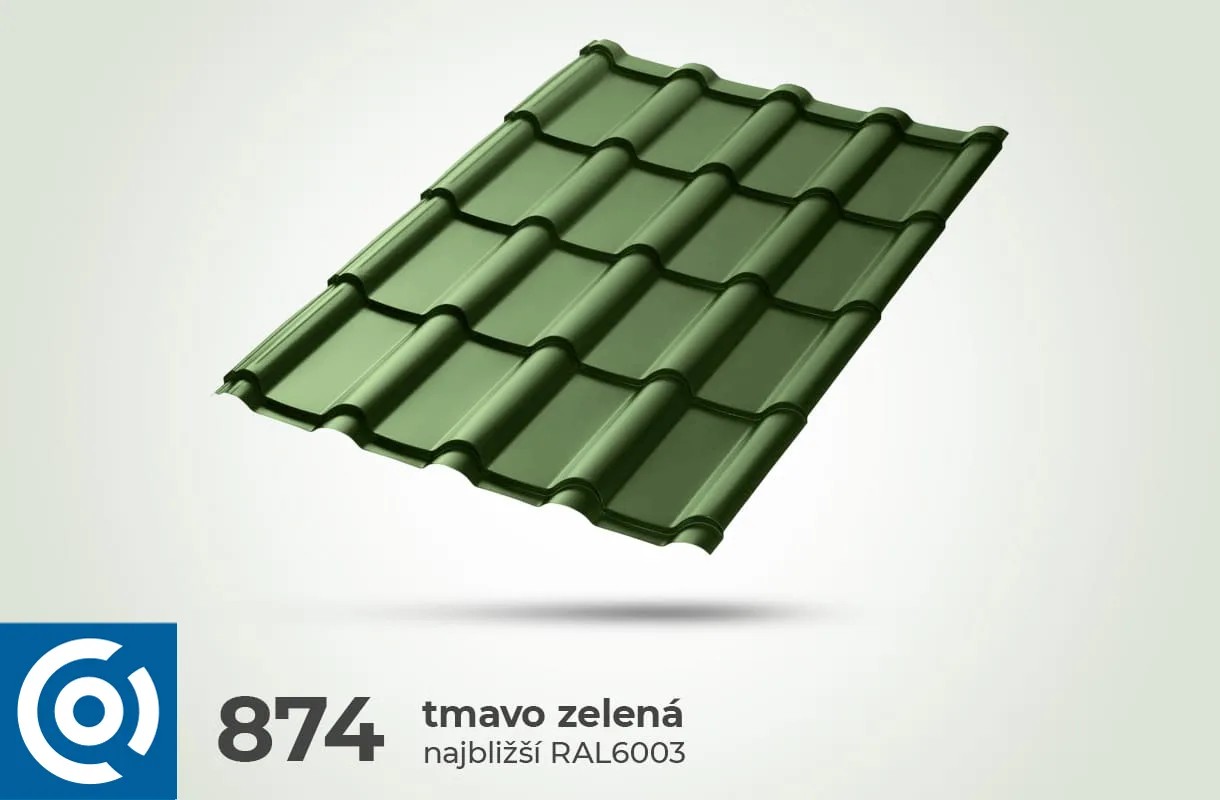 rova mega 874 tmavozelena