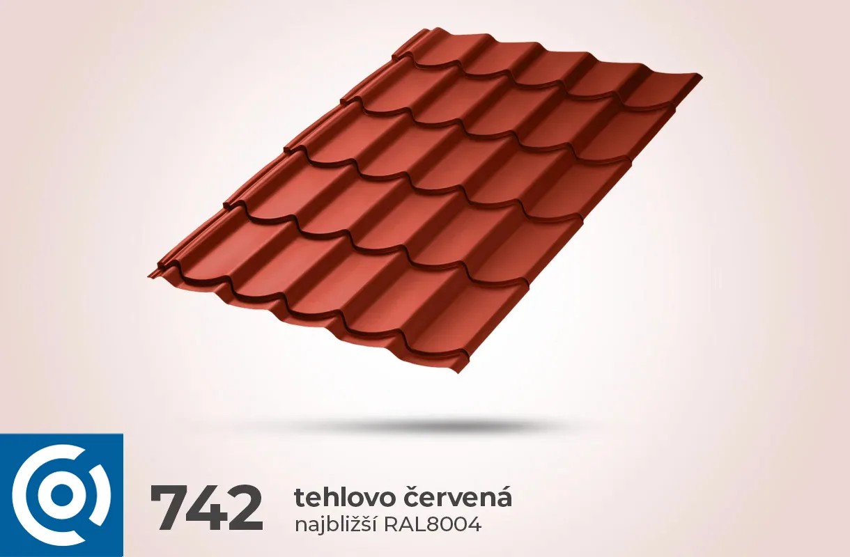 rova profil 742 tehlovocervena