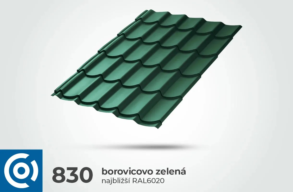 rova profil 830 borovicovozelena