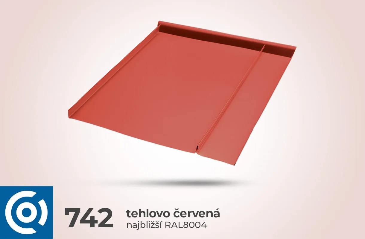 seamline rova 742 tehlovocervena