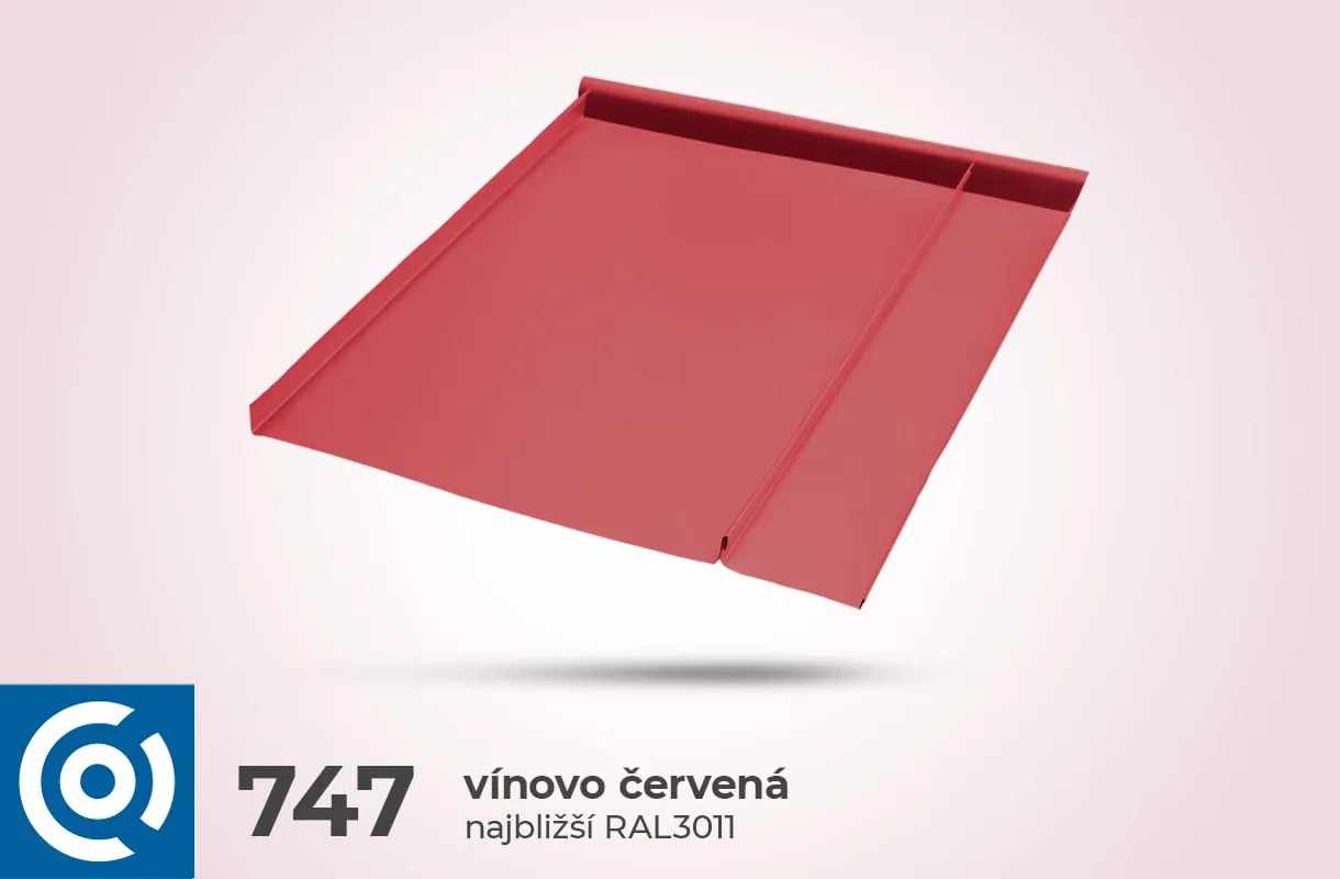 seamline rova 747 vinovocervena