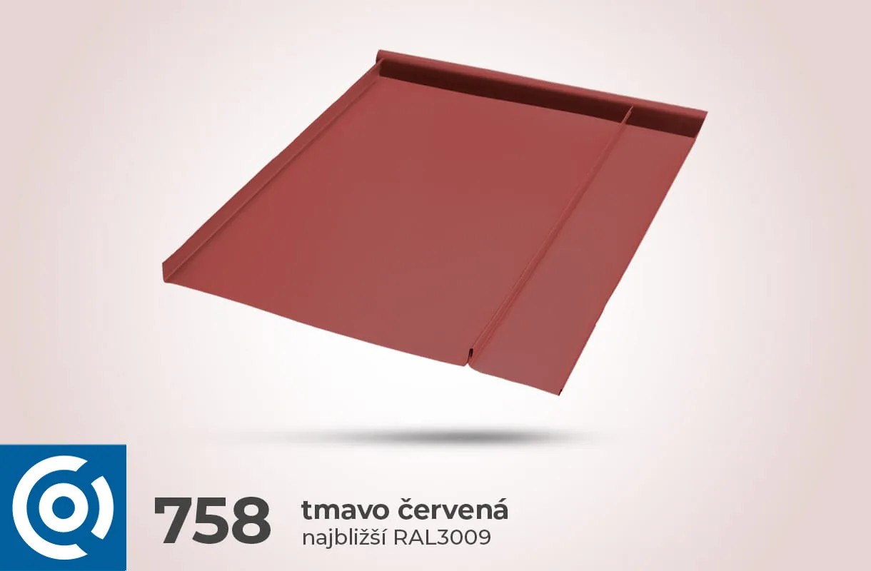 seamline rova 758 tmavocervena