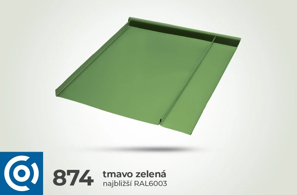 seamline rova 874 tmavozelena