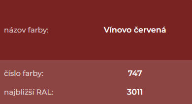 vinovo cervena